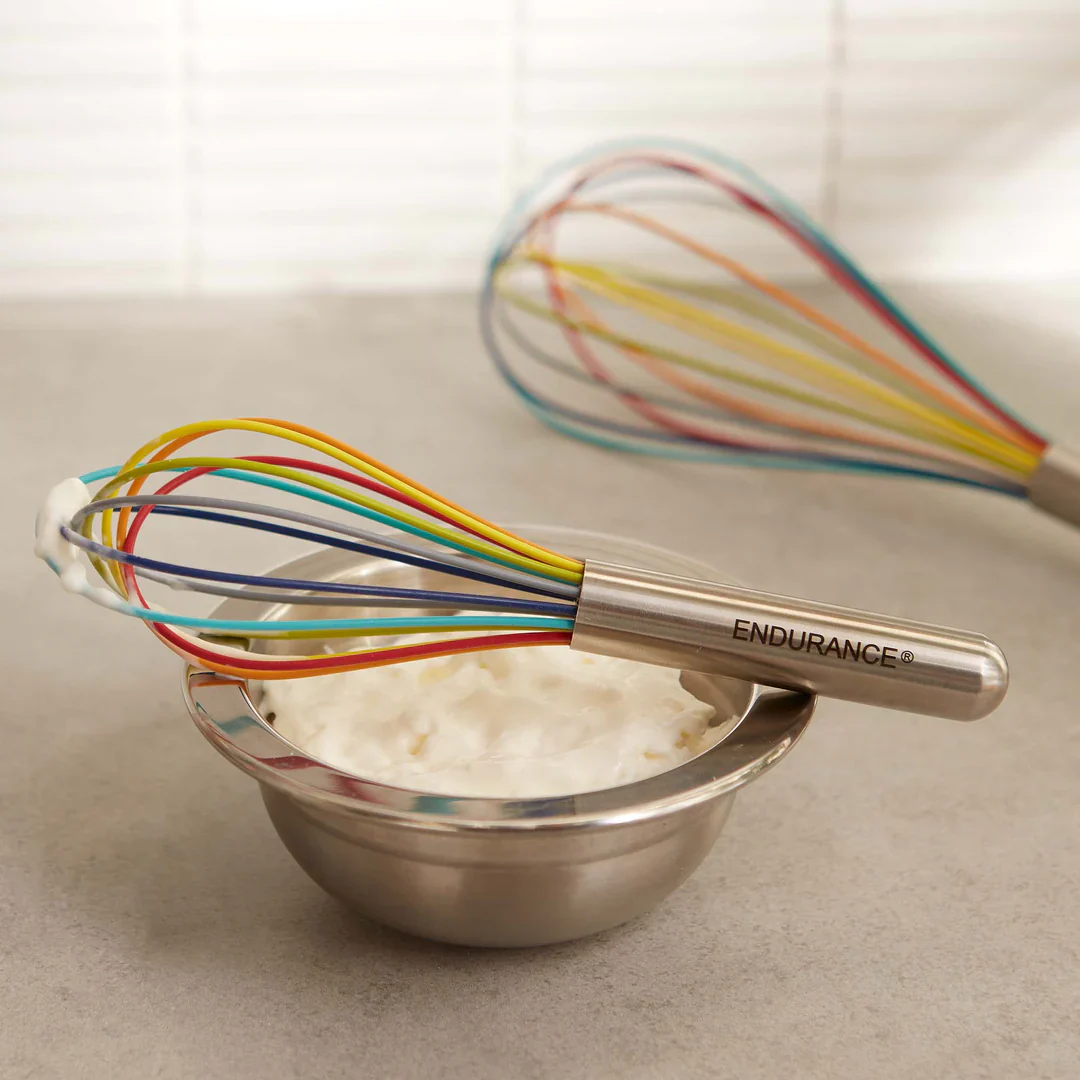 Silicone Rainbow Whisk 8In - Image 2