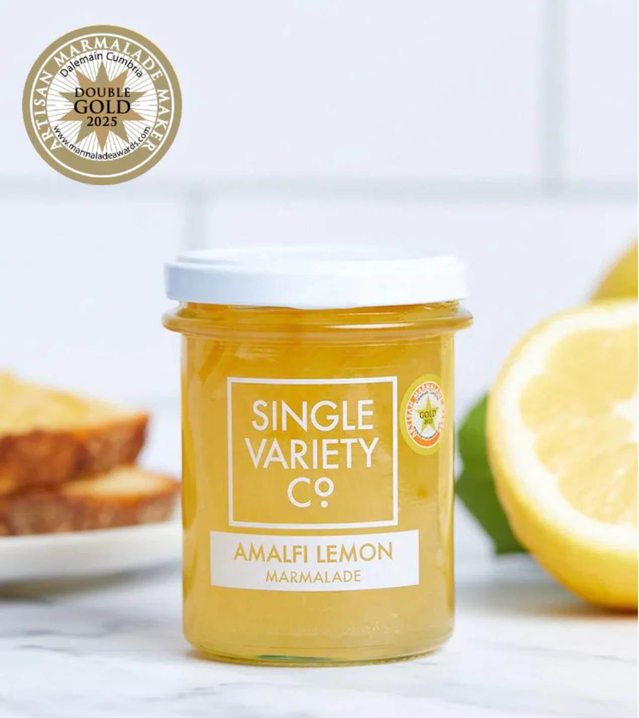 Single Variety Co. Amalfi Lemon Marmalade - 190ml - Image 2