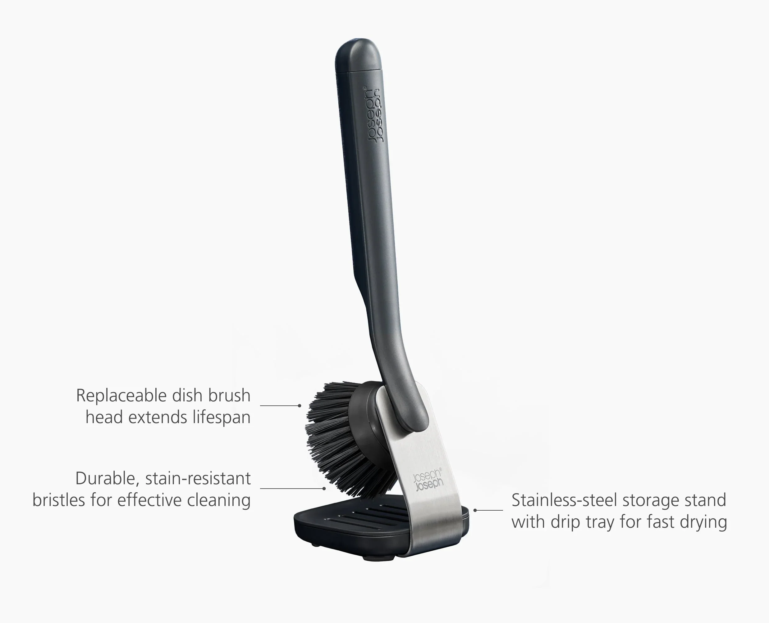 SinkTech™ Dish Brush & Stand - Joseph Joseph - Image 5