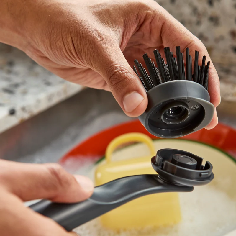 SinkTech™ Set of 2 Dish Brush Replacement Heads - Joseph Joseph - Image 3