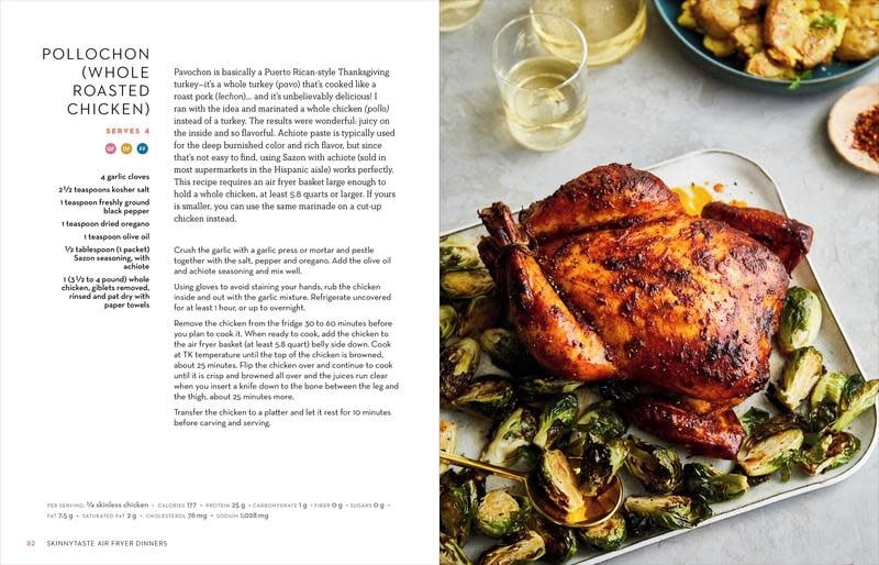 Skinnytaste Air Fryer Dinners: 75 Healthy Recipes for Easy Weeknight Meals - Gina Homolka, Heather K Jones - Image 2