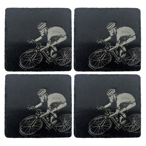 Slate Coasters Cycling S/4