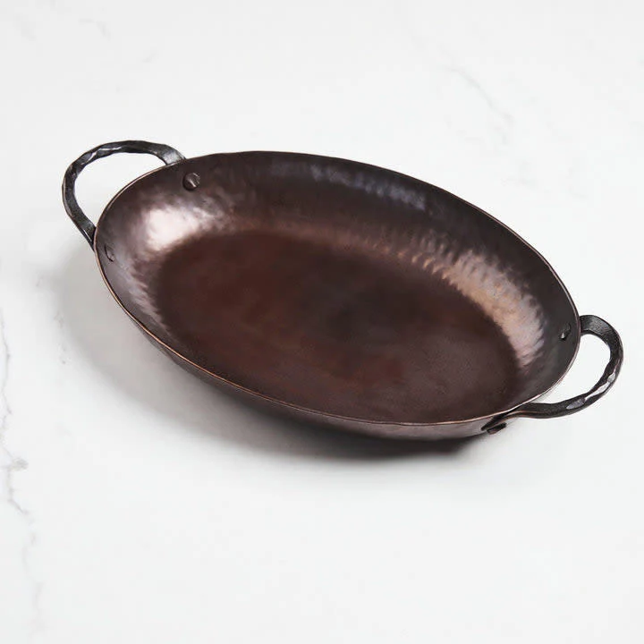 Smithey Carbon Steel Oval Roaster *Price includes $54 Tariff - Image 3