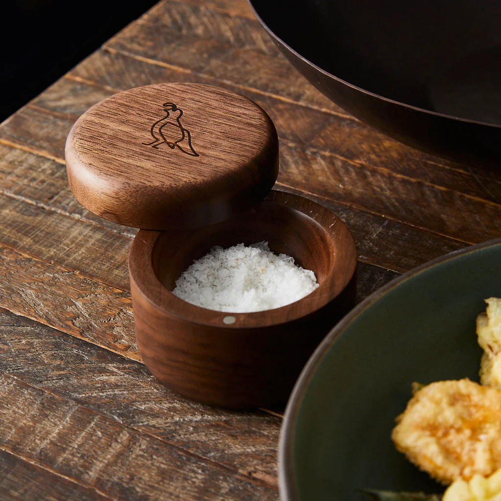 Smithey Walnut Salt Keeper *Price includes $7 Tariff - Image 3