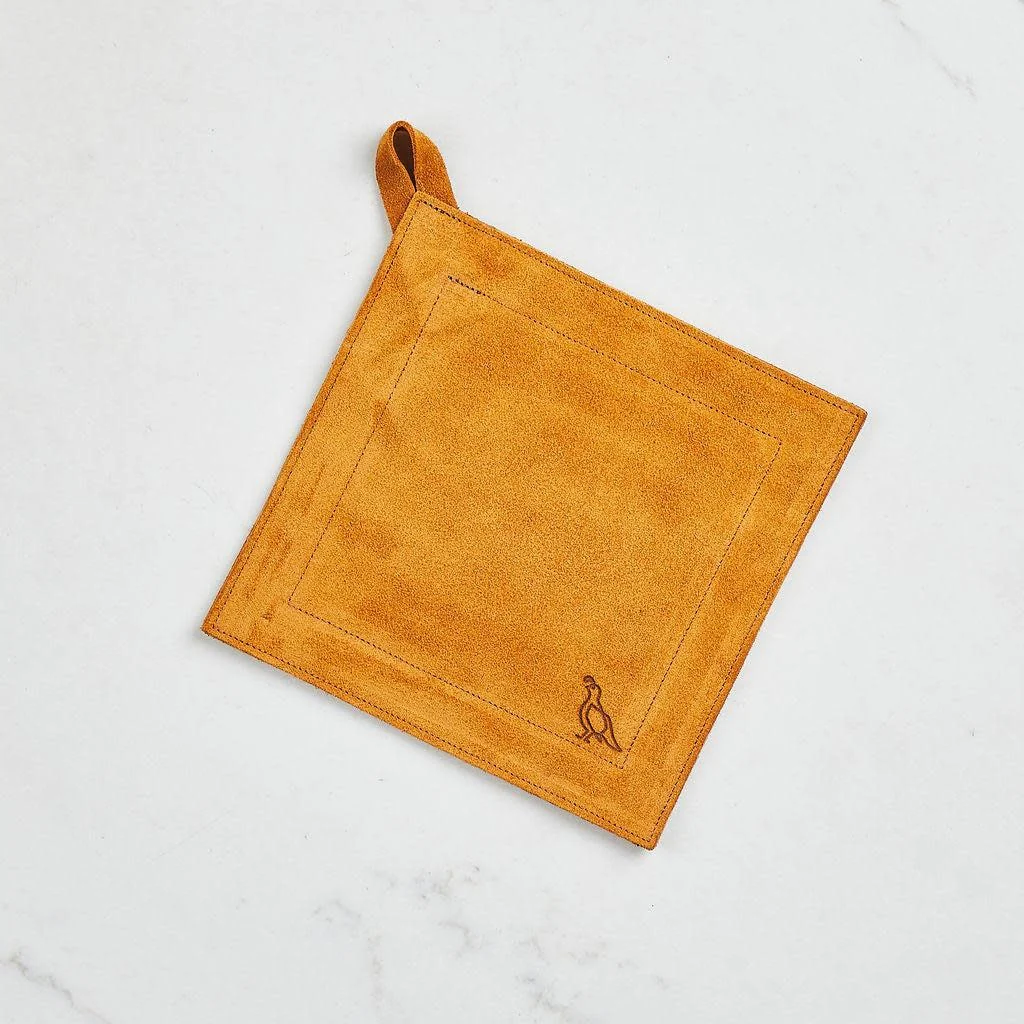 Smithey Suede Pot Holder