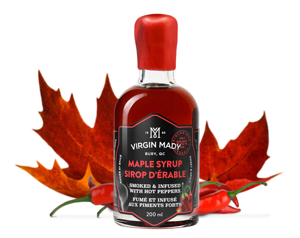 Smoked and spicy maple syrup (40% off at checkout)