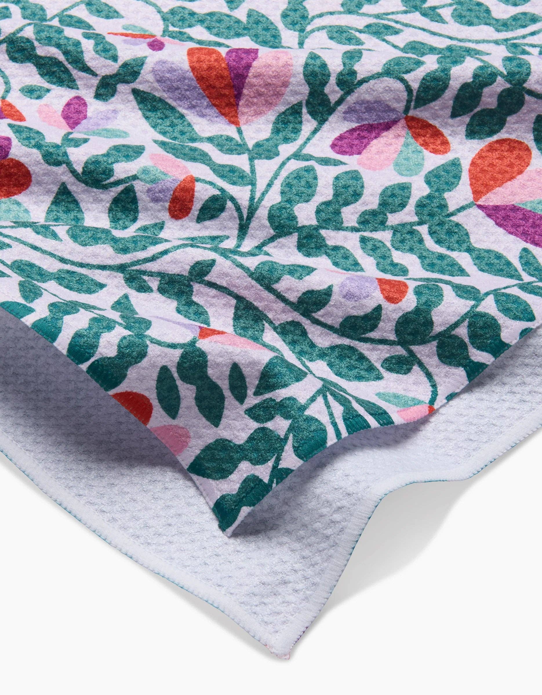 Spring Wavy Leaves Tea Towel *Price includes $3 Tariff - Image 2
