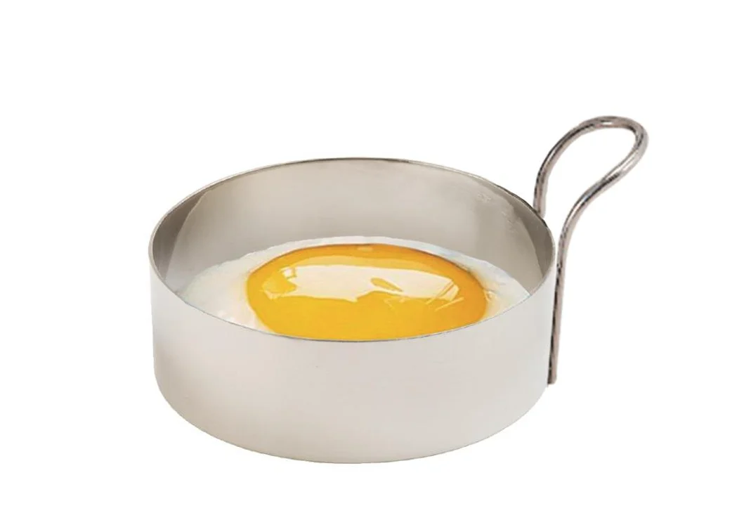 Stainless Steel Egg Ring with Wire Handle - Image 3