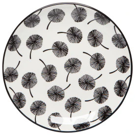 Stamped Appetizer Plate 6in - Dandelion