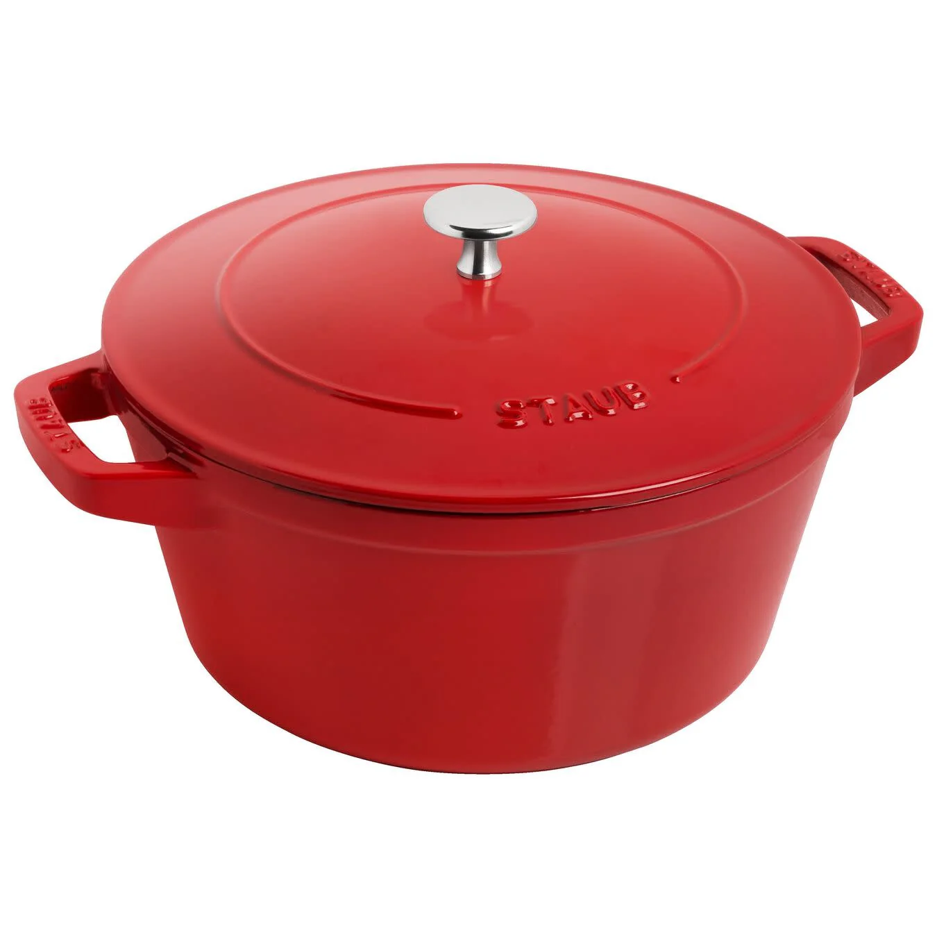 Staub 3pc Stackable Set 24cm - Cherry - Image 3