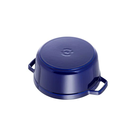 Staub 8.3L Round Cocotte - Blue - Image 2