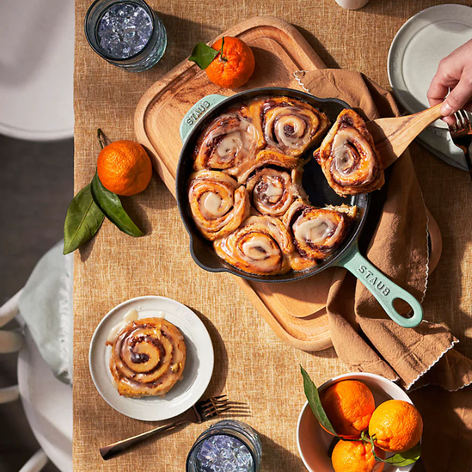 Staub 8.5"/22cm Traditional Deep Fry Pan Eucalyptus *b/o until early April 2026* *On Sale* - Image 2