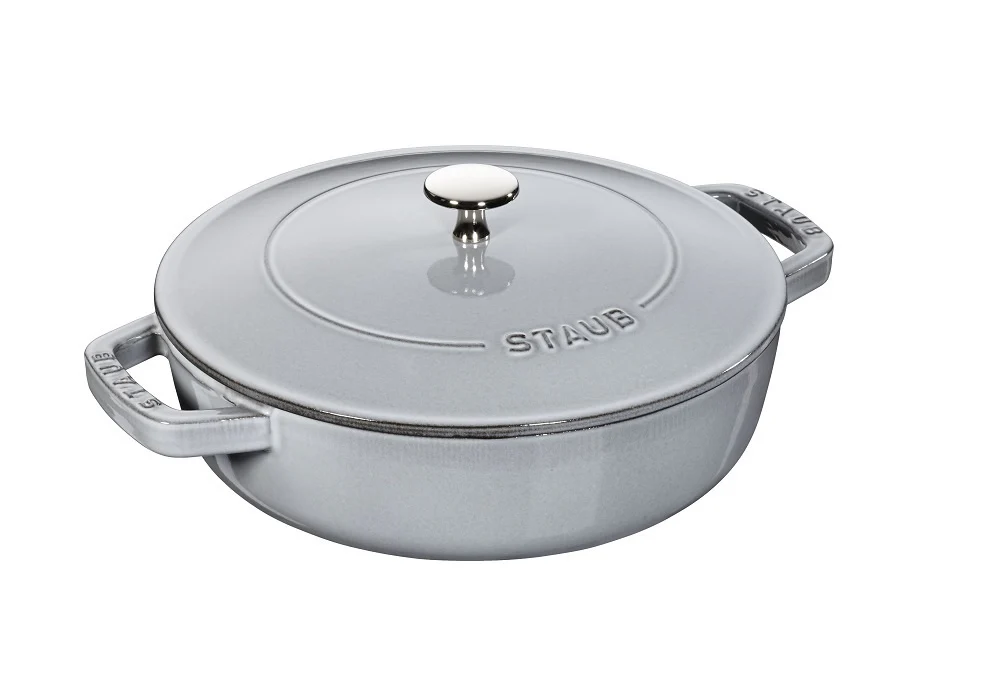 Staub Chistera 3.8L/4-Qt Braiser Grey *On Sale* - Image 3