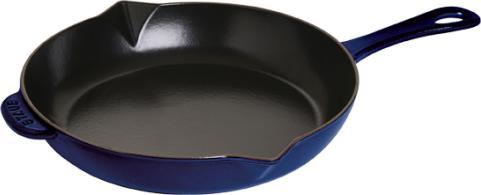 Staub Round Fry Pan 12"/30cm Dark Blue