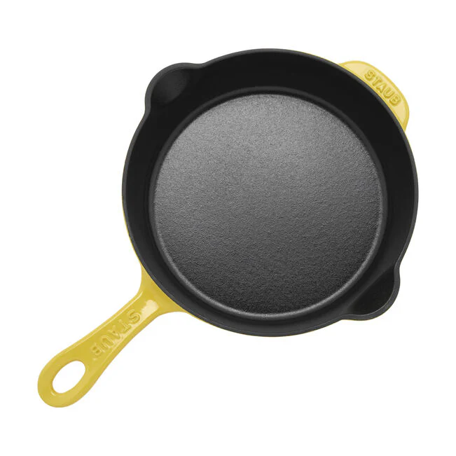 Staub 8.5"/22cm Traditional Deep Fry Pan Citron *On Sale* - Image 3