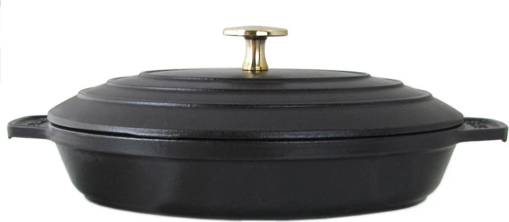 Staub Oval Hot Plate w Lid - Image 2