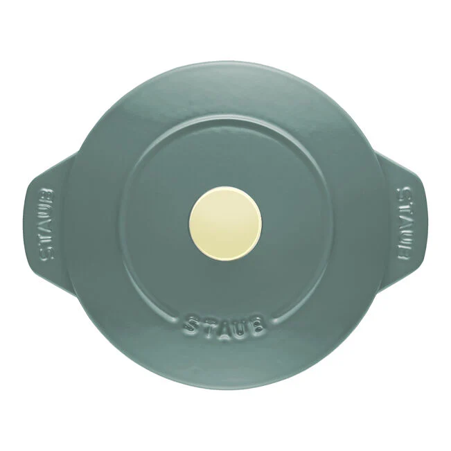Staub Petite Rice Cocotte 1.7L / 1.9-Qt Eucalyptus *On Sale* - Image 4