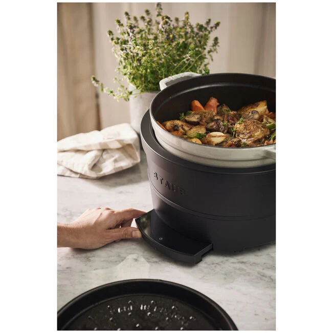 Staub Precision Induction Multi Cooker Black - Image 10