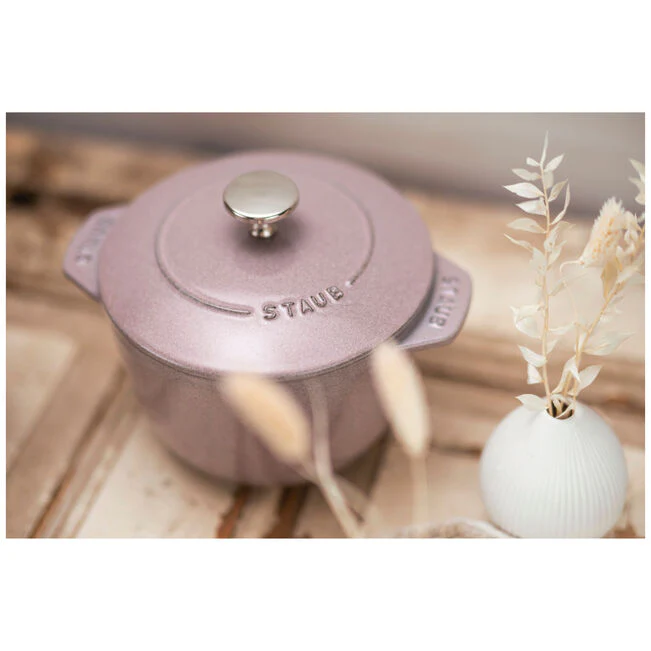 Staub Petite Rice Cocotte 1.73L/1.5-Qt Cherry Blossom *On Sale* - Image 8