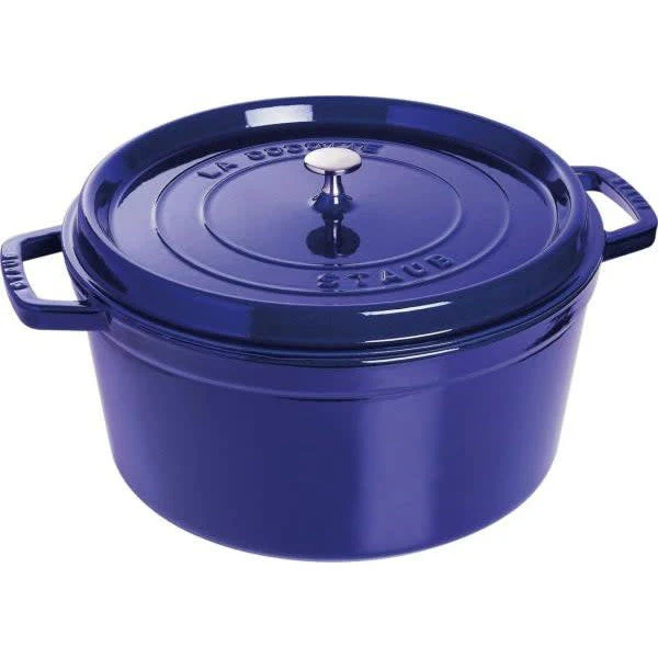 Staub Round 6.7L / 7-Qt Dark Blue - Image 5