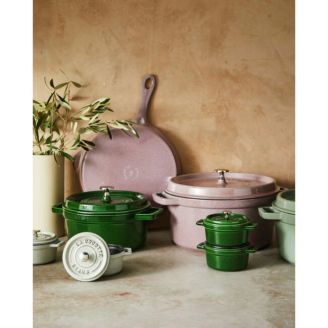 Staub Round Cocotte 3.7L/ 4-Qt Cherry Blossom *On Sale* - Image 2