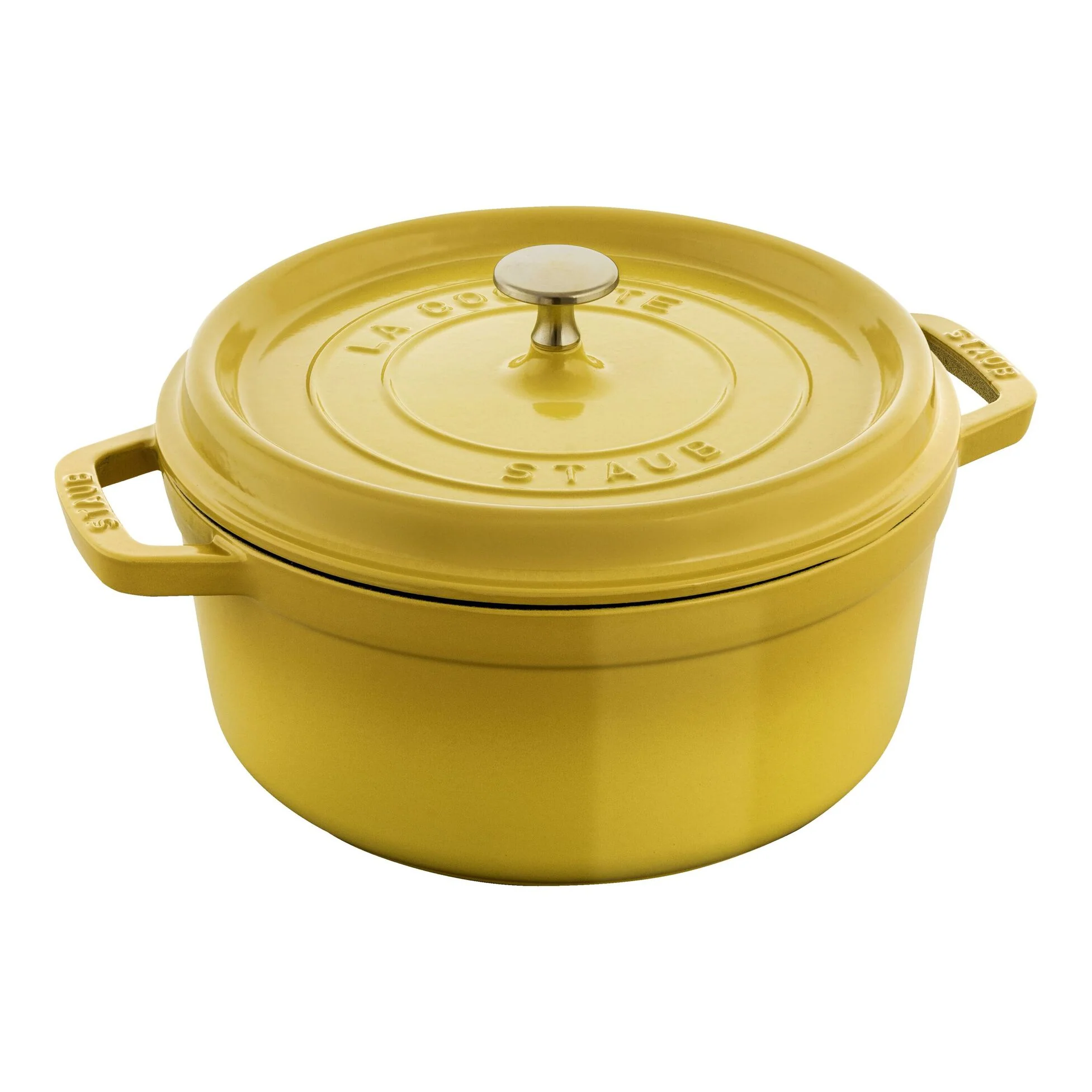 Staub Round Cocotte 3.7L/ 4-Qt Citron *On Sale*