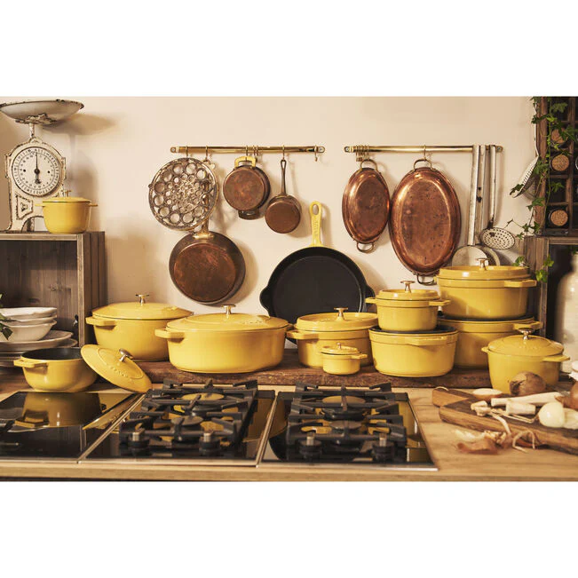 Staub Round Cocotte 3.7L/ 4-Qt Citron *On Sale* - Image 10