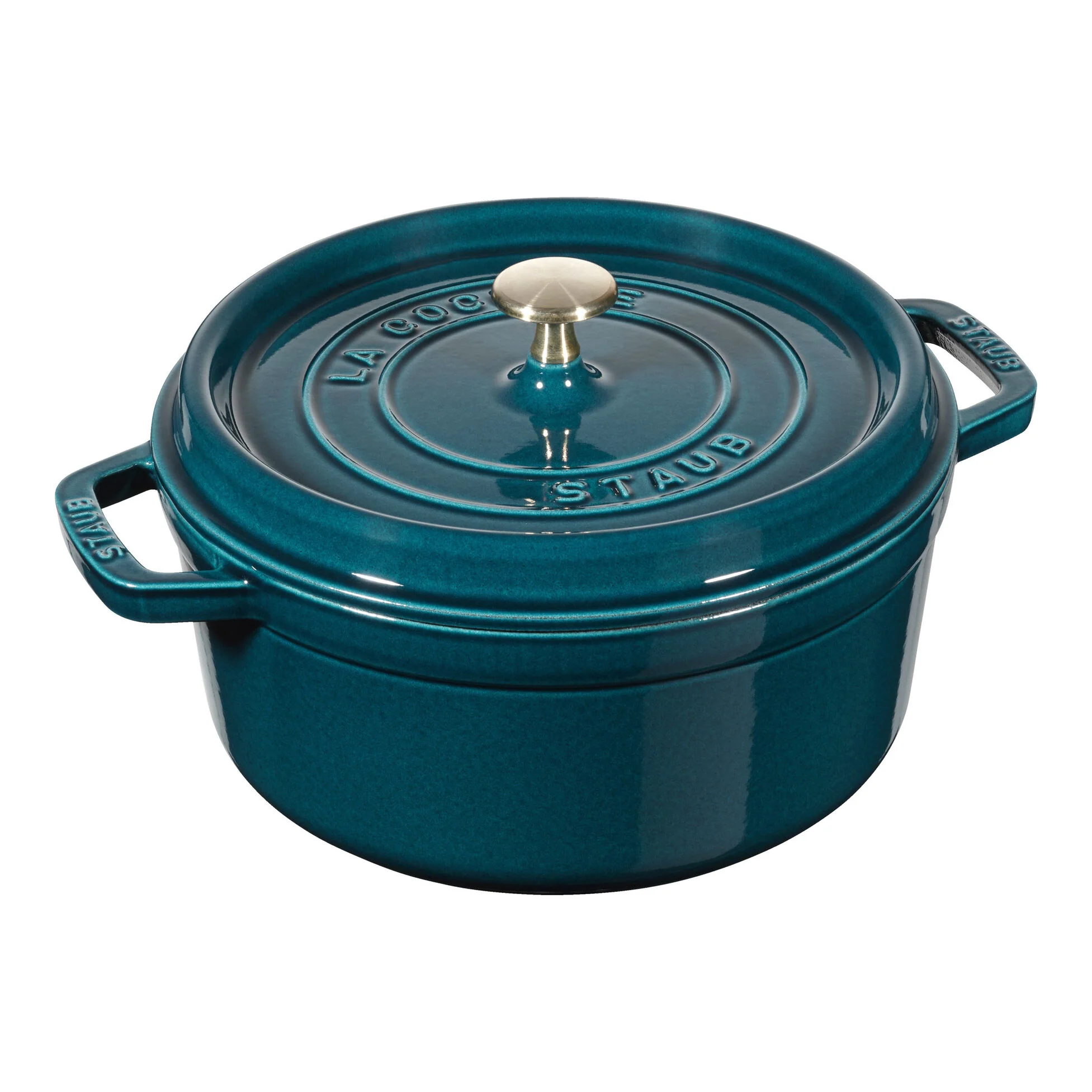 Staub Round 3.8L/4-Qt Cocotte La-Mer