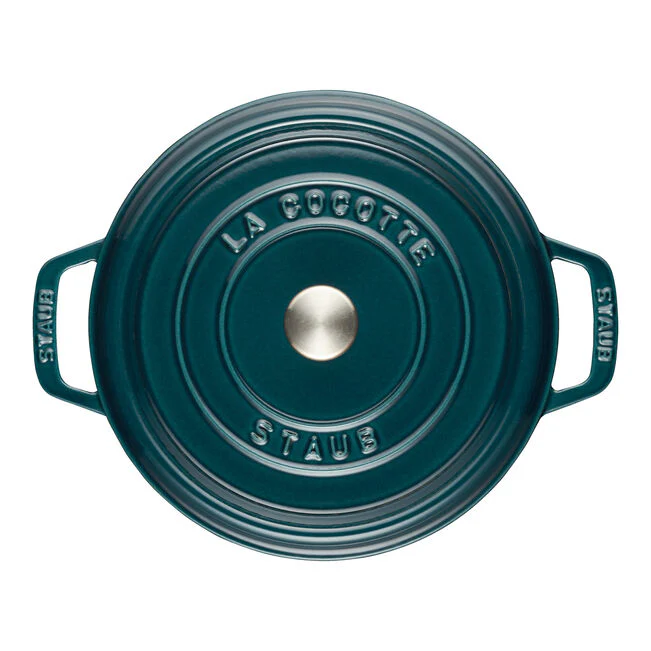 Staub Round 3.8L/4-Qt Cocotte La-Mer - Image 2