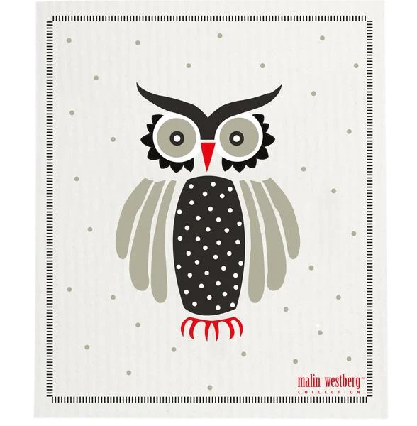 Swedish DC Owl - Grey/Black/Red