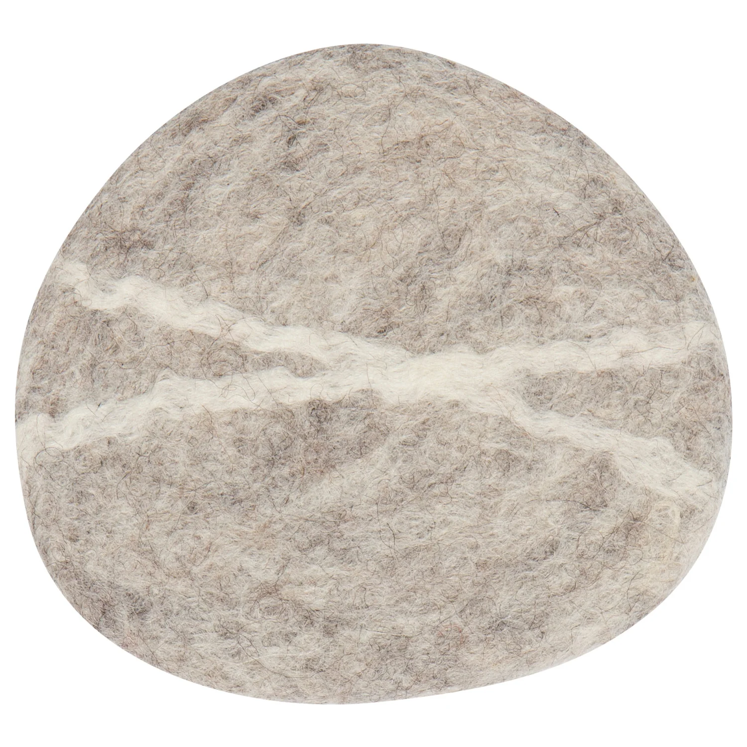 Striato Felt Wool Coasters S/4 - Flint - Image 5