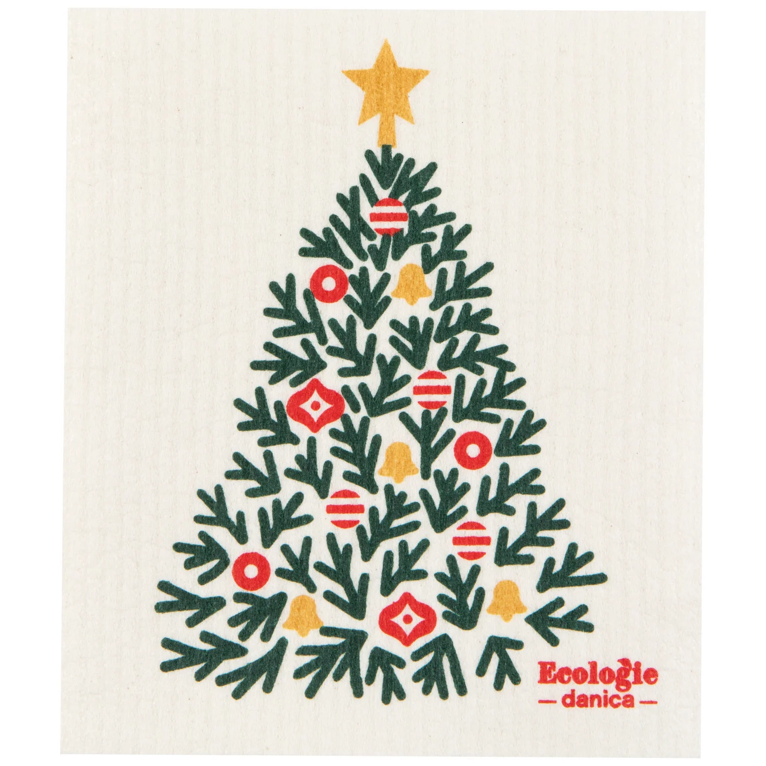 Swedish Dishcloth - Festive Fir