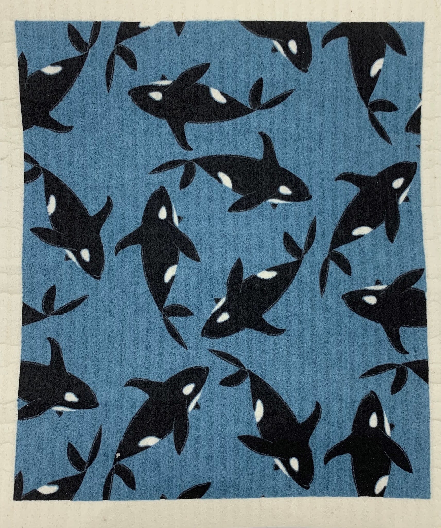 Swedish Wet Cloth Orcas