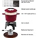 Sierra 11pc Cast Iron Fondue Red 1.6L - Image 2