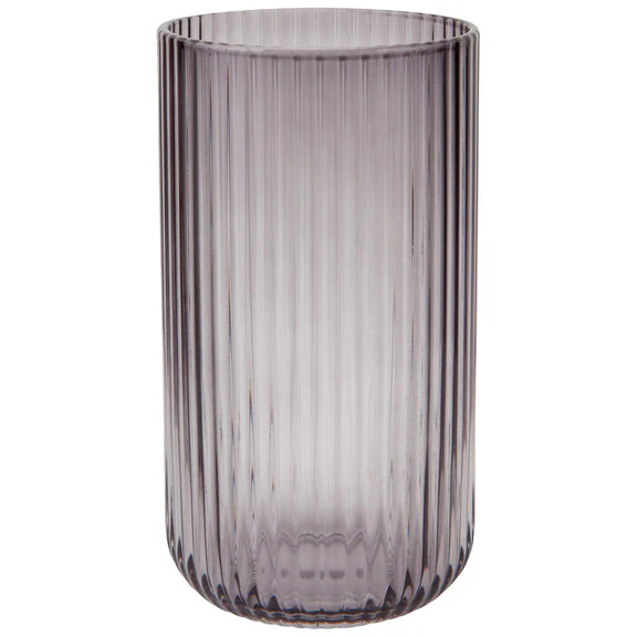Tall Fluted Tumbler 17oz - Smoke