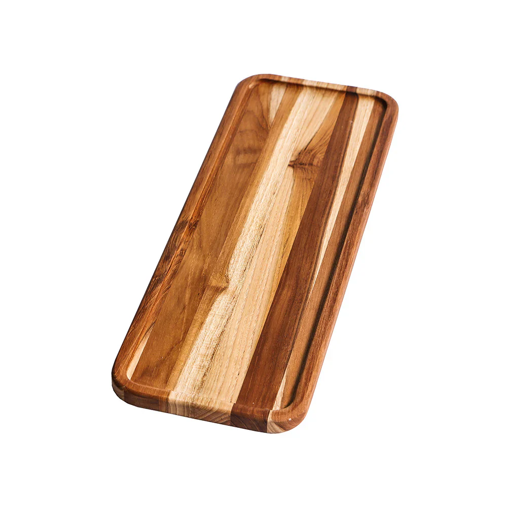 TeakHaus Essential Rectangle Serving Tray 1306 - 16 x 5.5 x 0.5 in