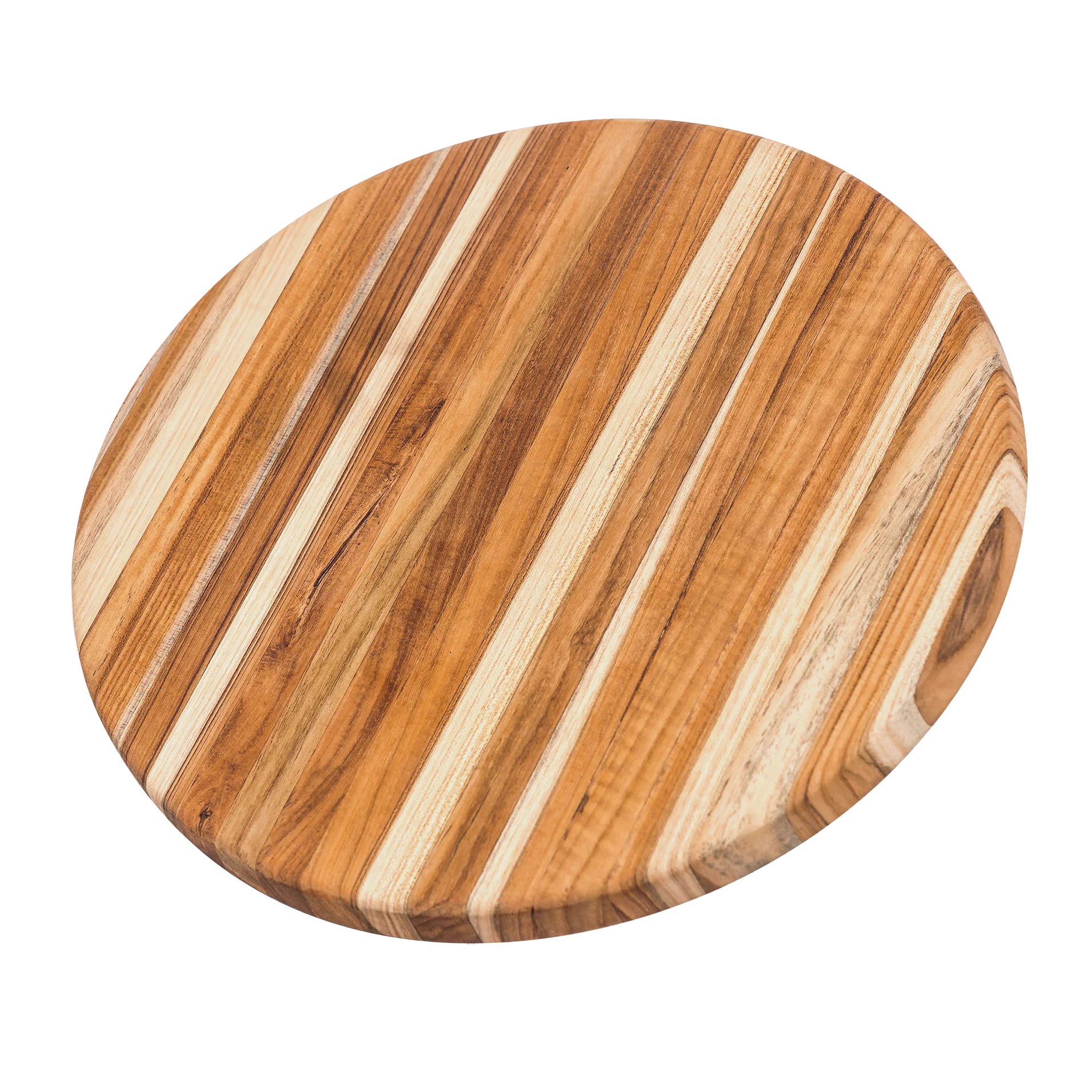 TeakHaus Essential – Round Serving Board 13×0.5″