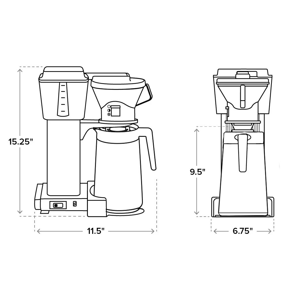 Technivorm Moccamaster KBT Thermal - Juniper - Image 3