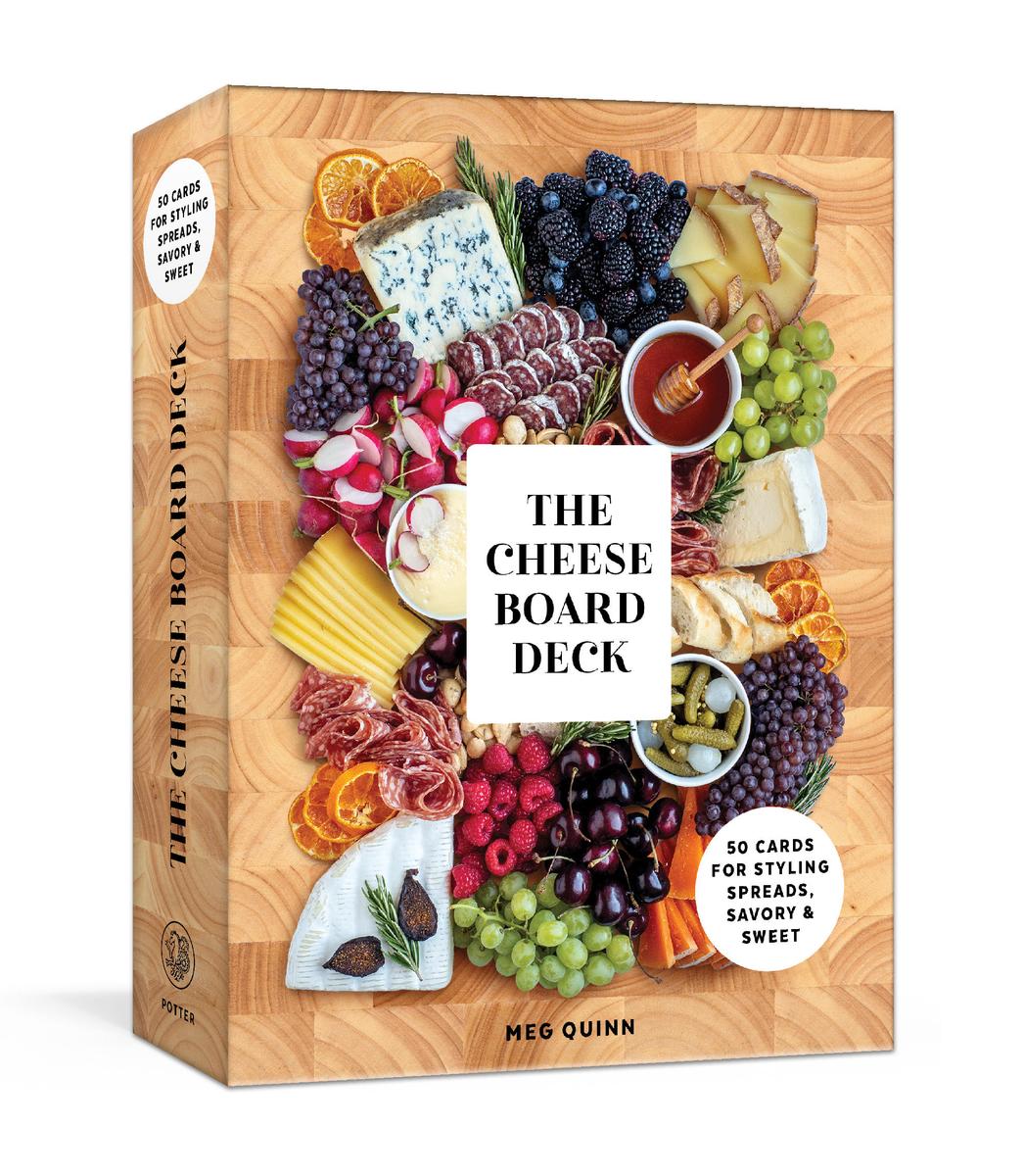The Cheese Board Deck: 50 Cards For Styling Spreads, Savory And Sweet - Meg Quinn, Shana Smith