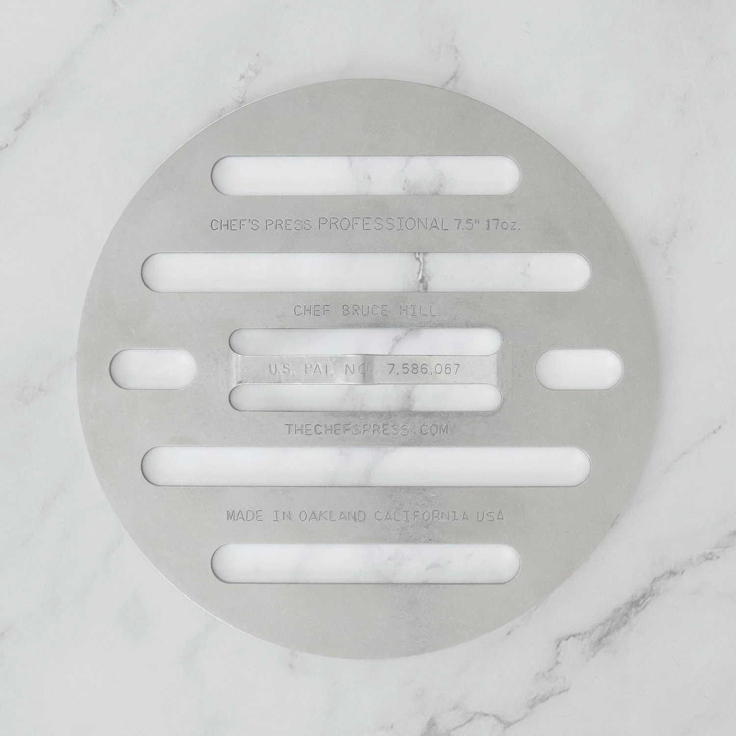 The Chef's Press 17oz Round (7.5" diam) - Image 3