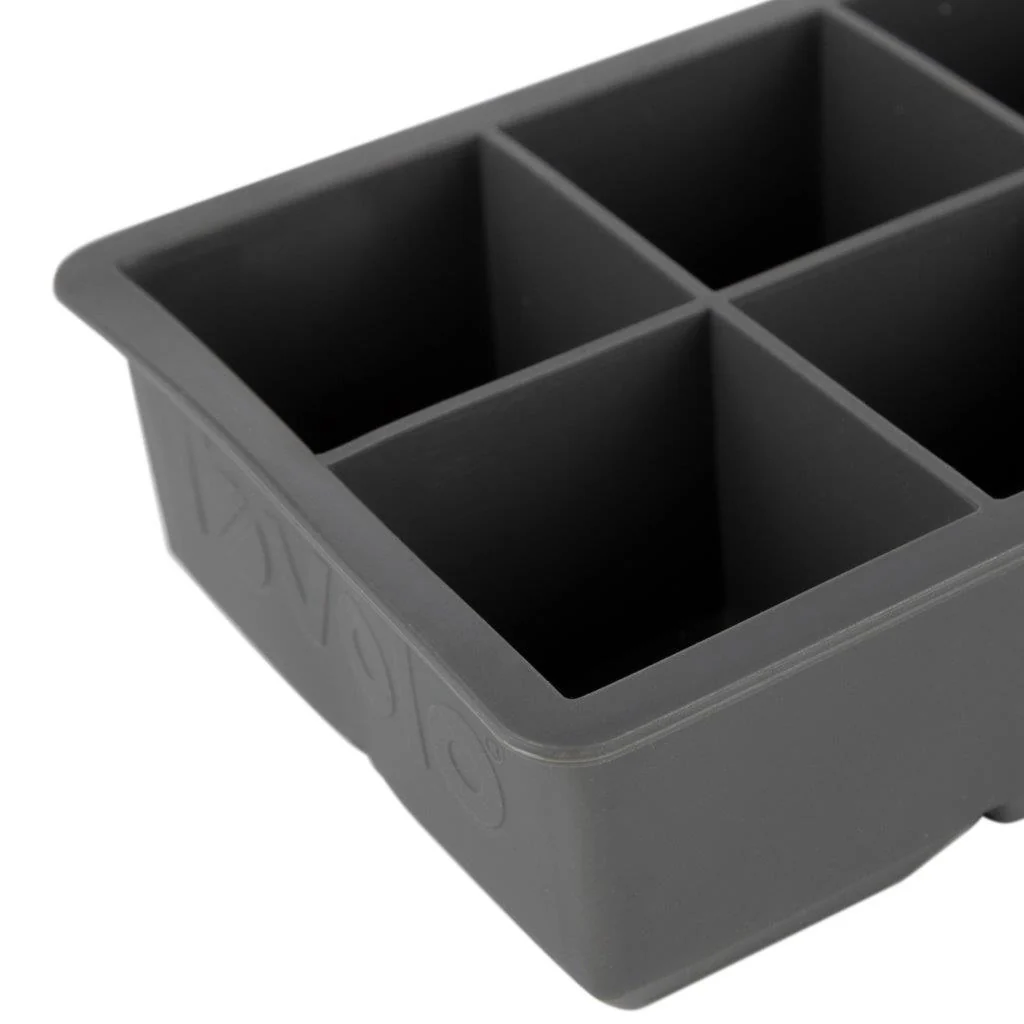 TOVOLO® King Cube Silicone Ice Tray - Charcoal - Image 4