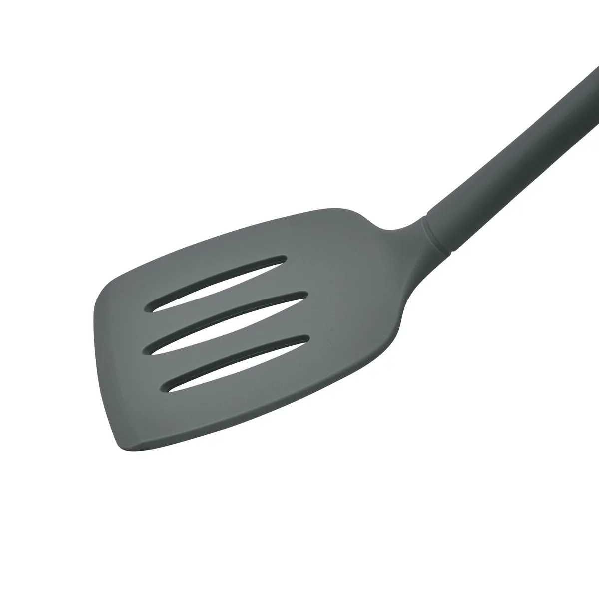 Tovolo Flex-Core Slotted Turner - Charcoal - Image 2