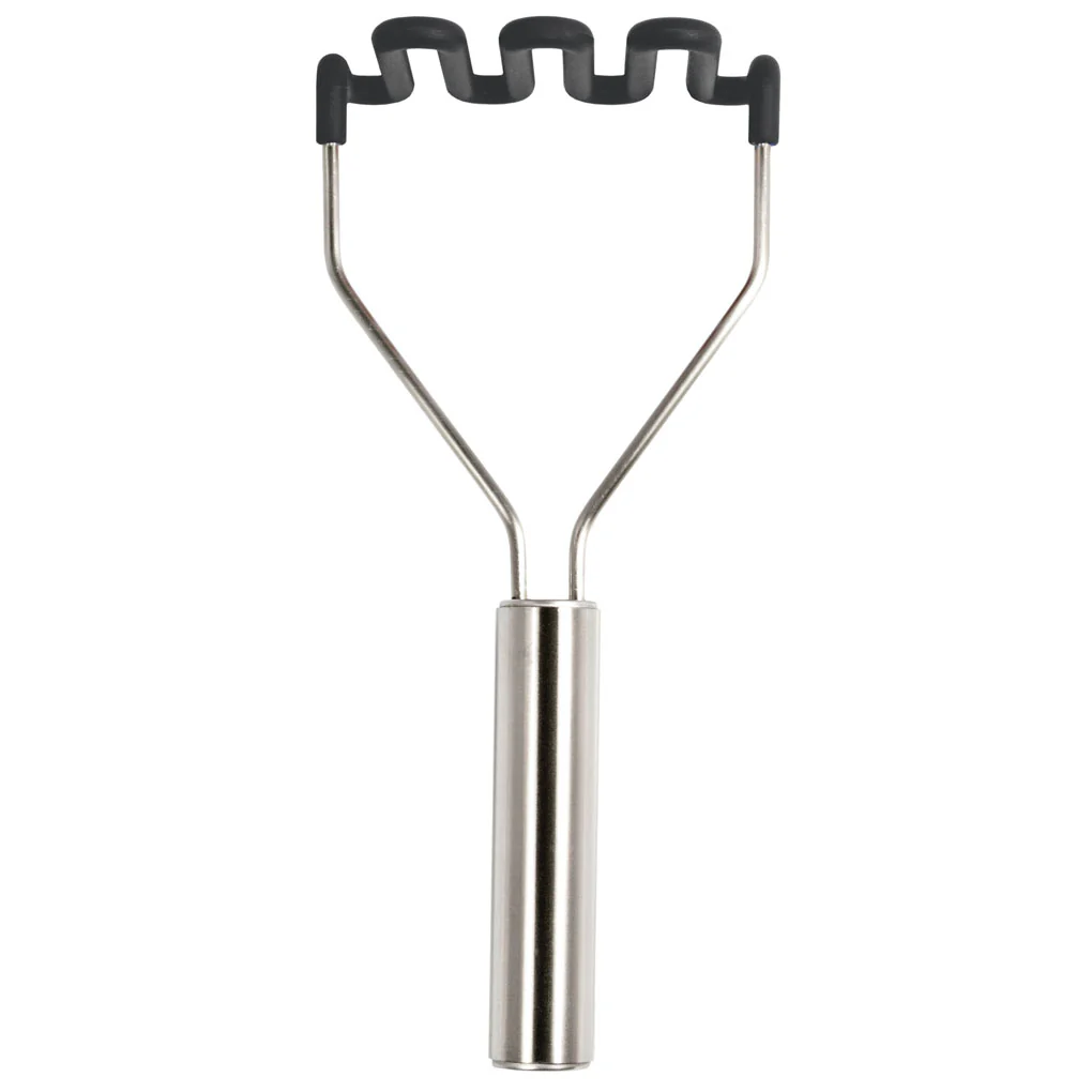 Tovolo Silicone S/S Handle Potato Masher – Charcoal