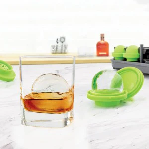Tovolo Sphere Clear Ice Molds (Set of 4) - Image 2