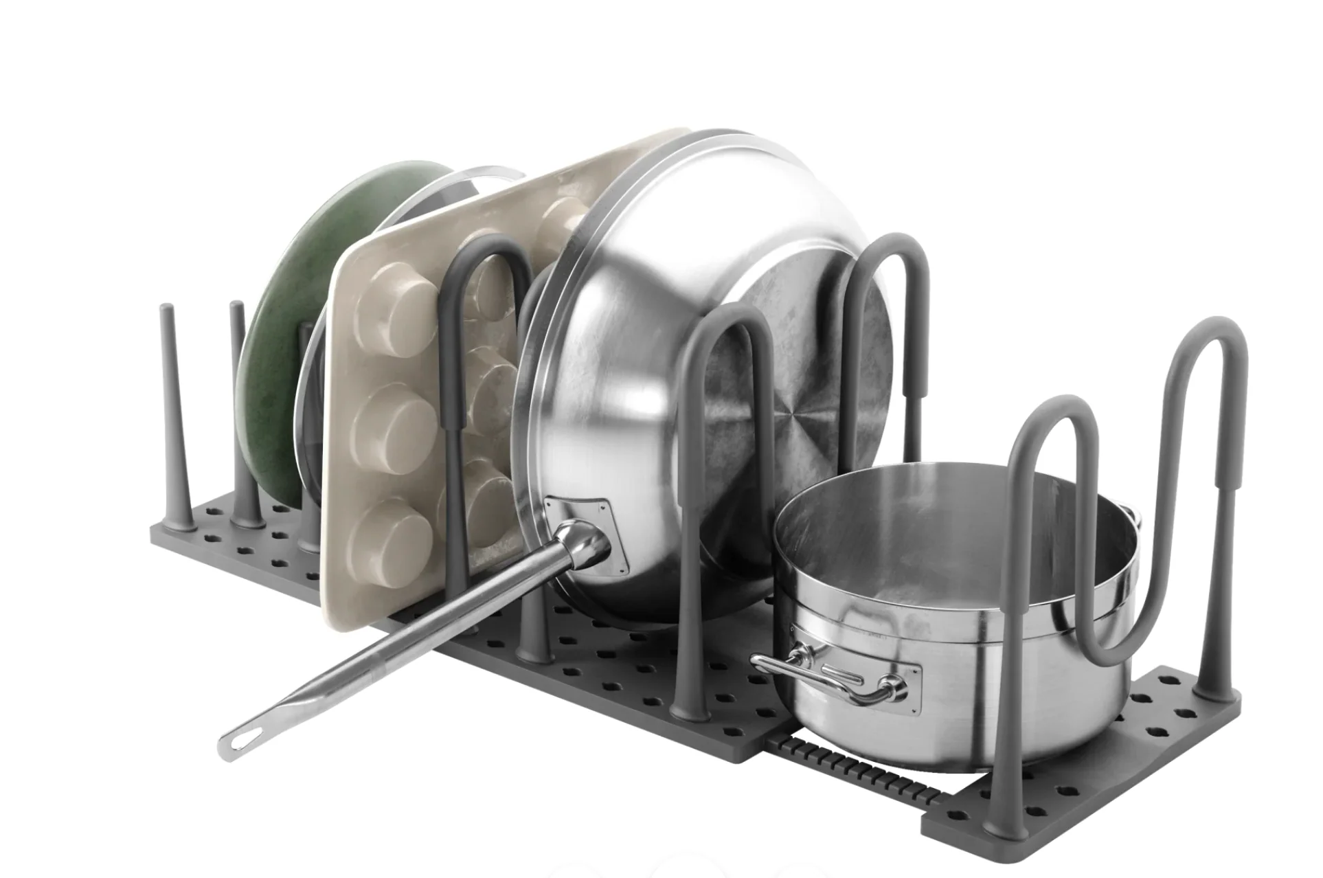 Umbra Peggy Cookware Organizer - Charcoal - Image 3