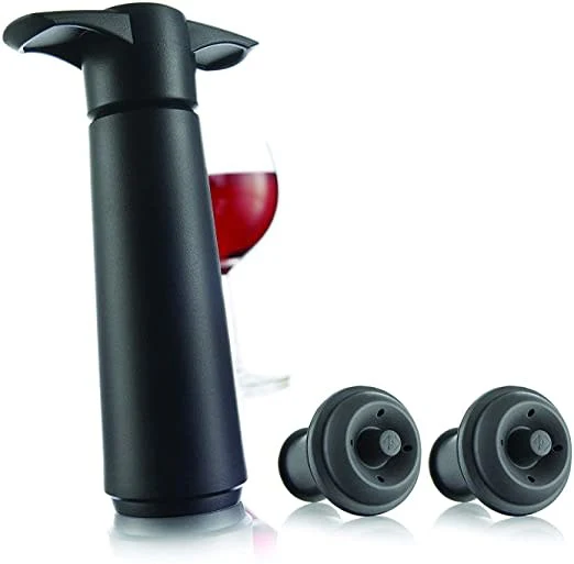 Vacu Vin Concerto Vacuum Wine Saver Pump w/ 2 Stopper - Image 2