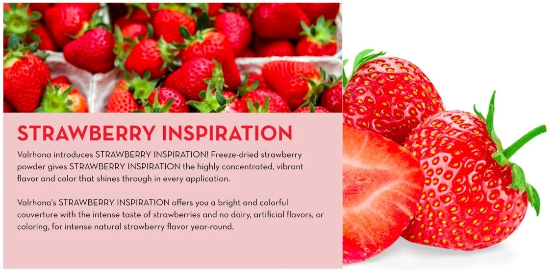 Valrhona Inspirations Strawberry - 300g - Image 4