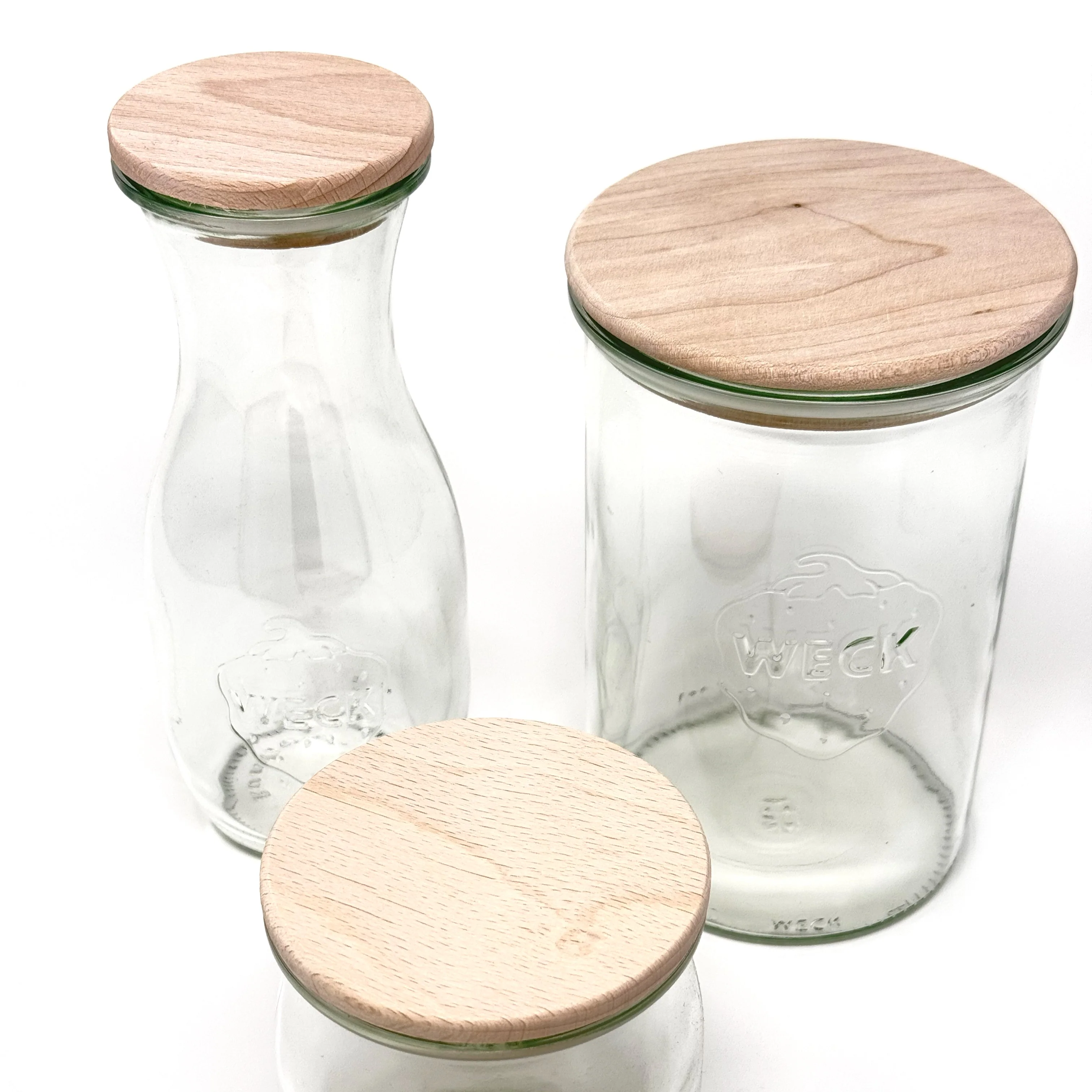 Weck Beechwood Wood Lid - Large (#100) - Image 3