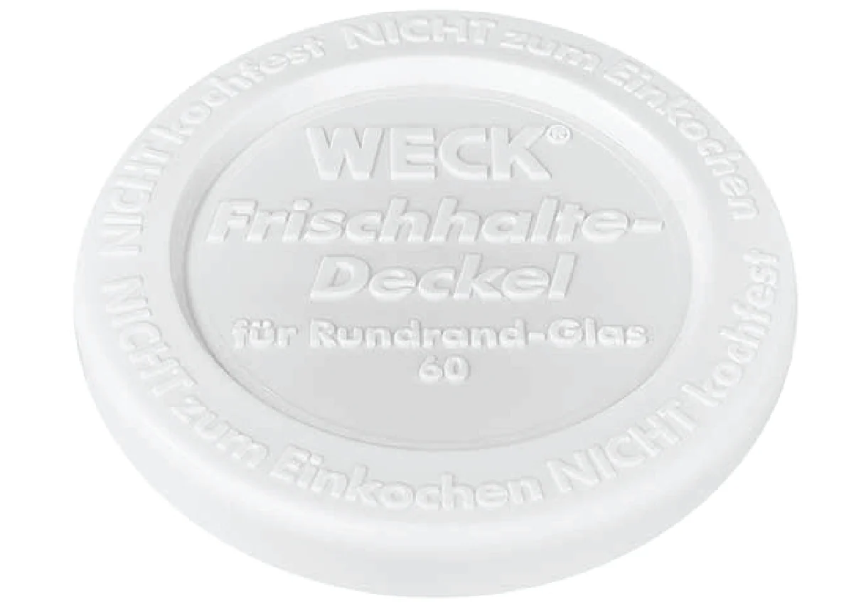 WECK White Fresh Cover - Small 5pk