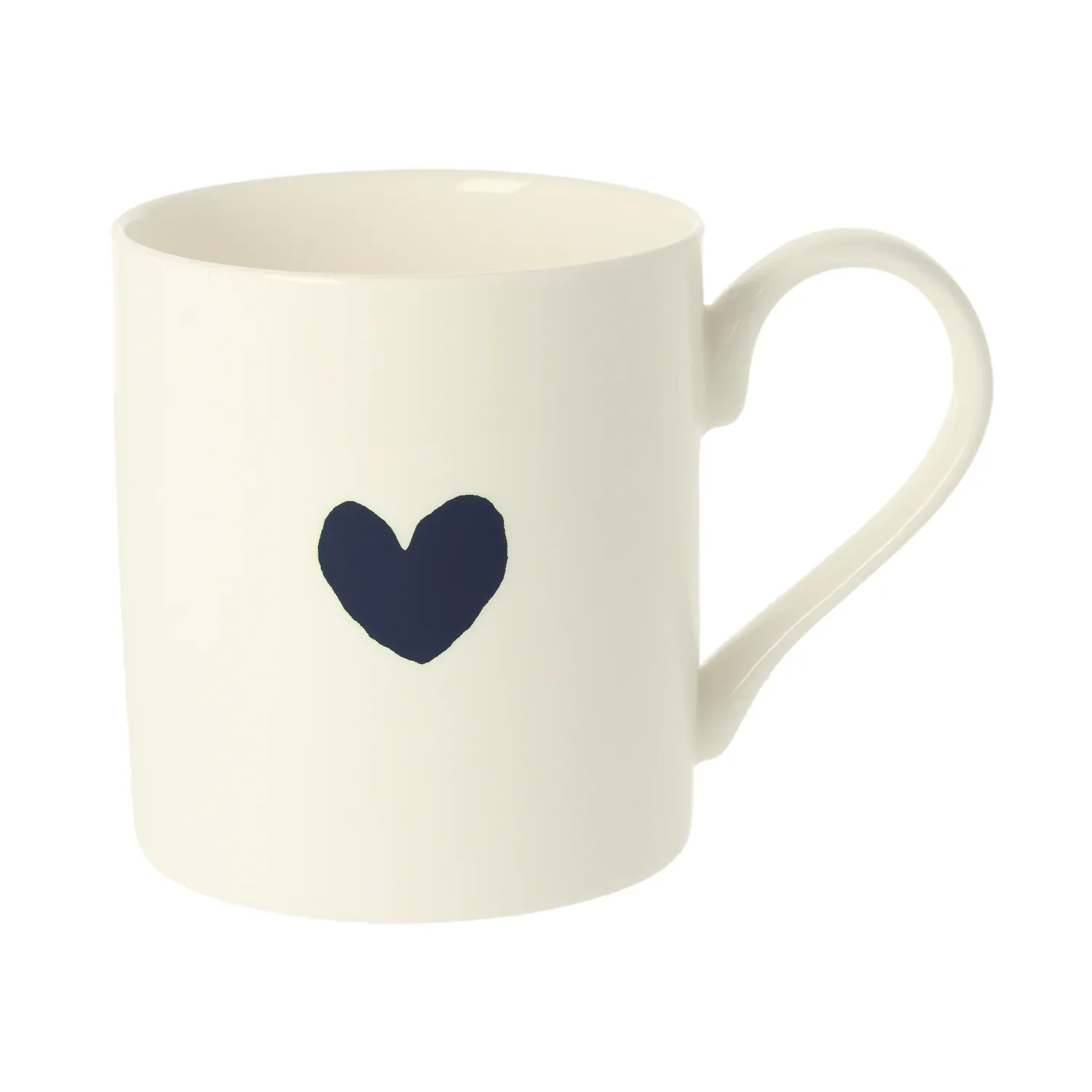 Wee Heart Black Mug - 350ml